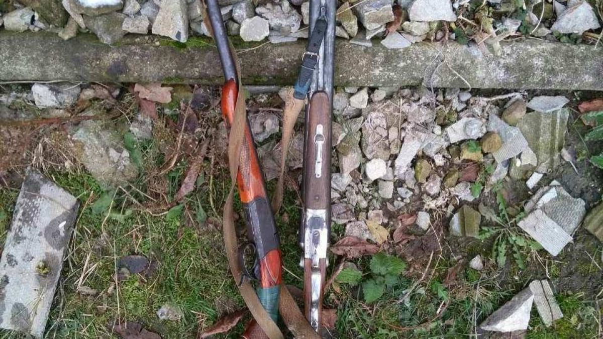 FOTO. Trei braconieri au fost reținuți de polițiști