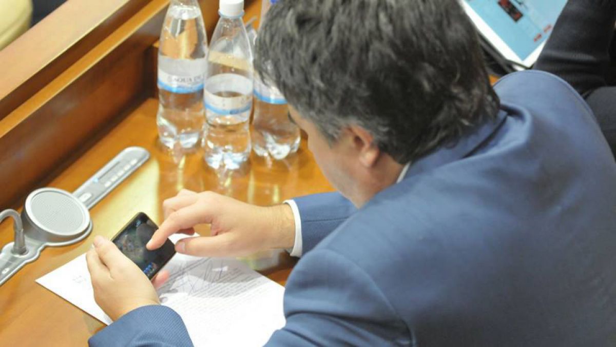 GALERIE FOTO. Cu ce se ocupă deputații la ședințele în plen: Mihalachi joacă „Ferma” pe telefon