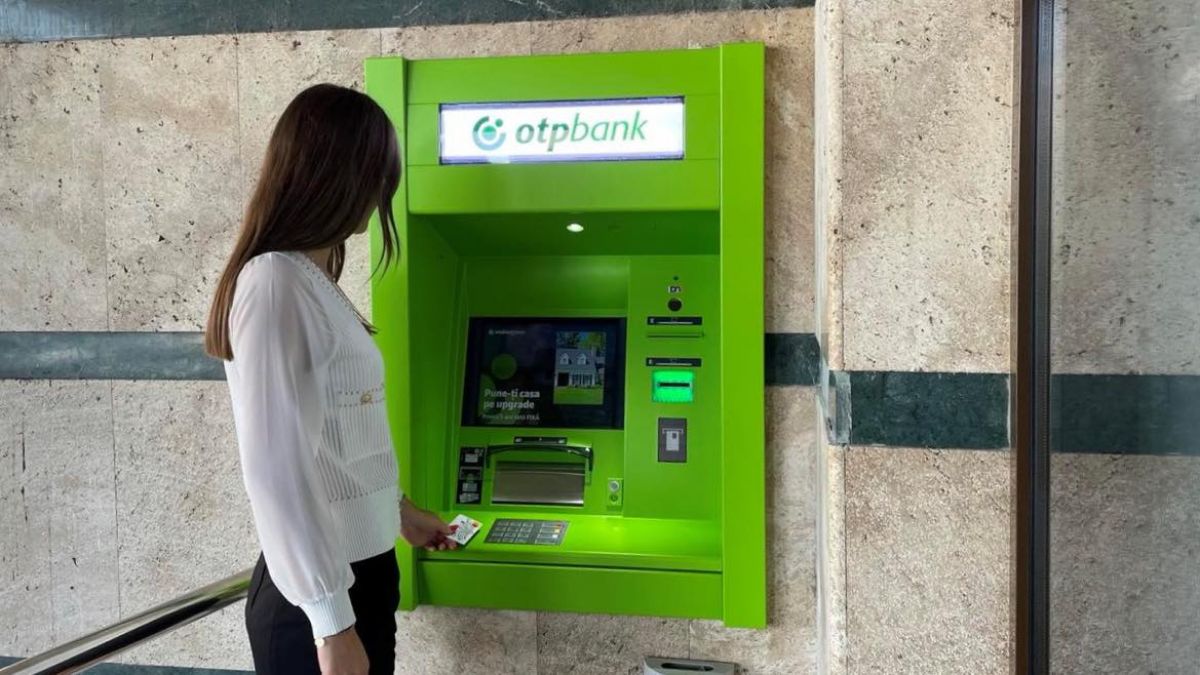 Gestionează-ți banii cu o simplă atingere la noile bancomate OTP Bank