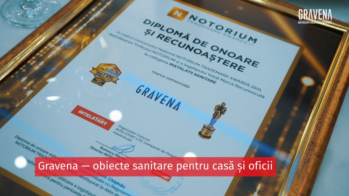 Gravena - trofeul Notorium 2020 la categoria Instalații sanitare (VIDEO)