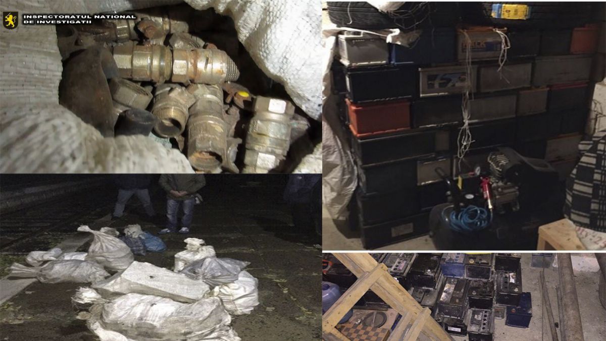Grupare infracțională specializată în contrabandă de metale neferoase, destructurată