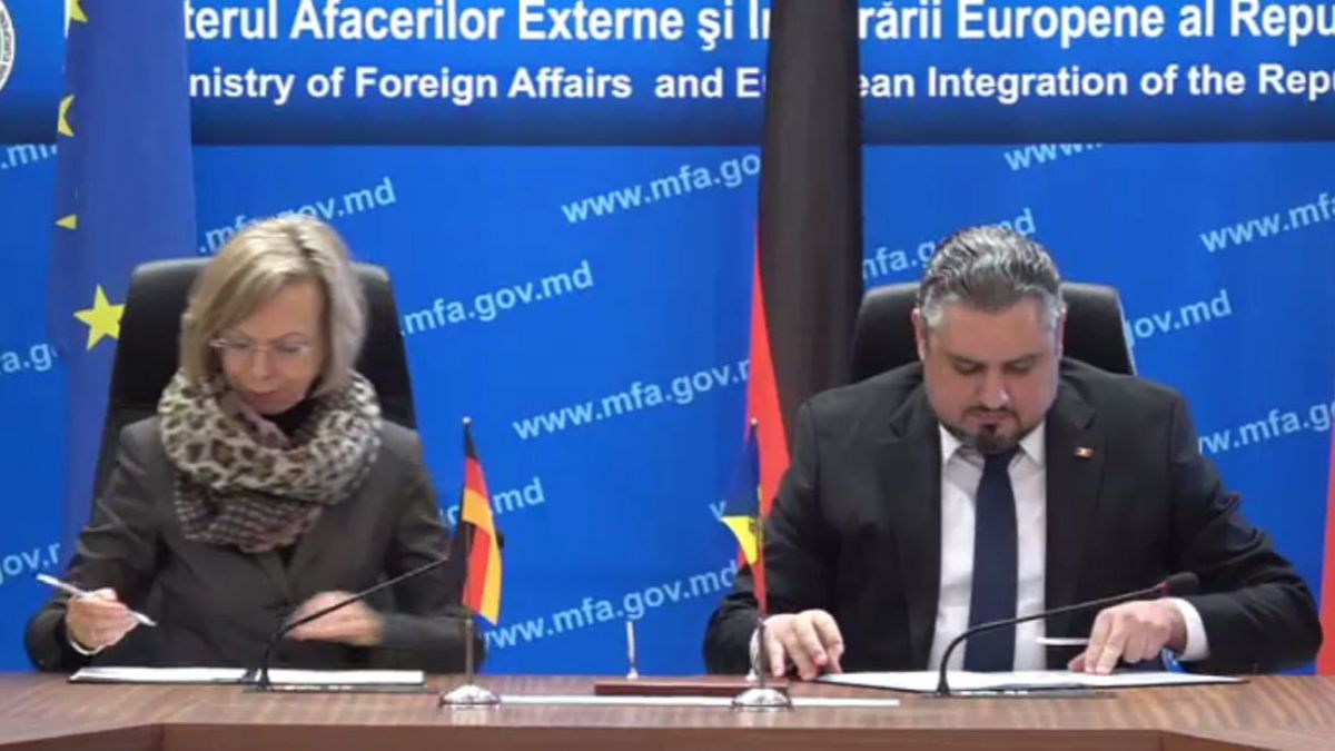 Guvernul Republicii Moldova și cel al Germaniei au semnat un acord privind cooperarea tehnică