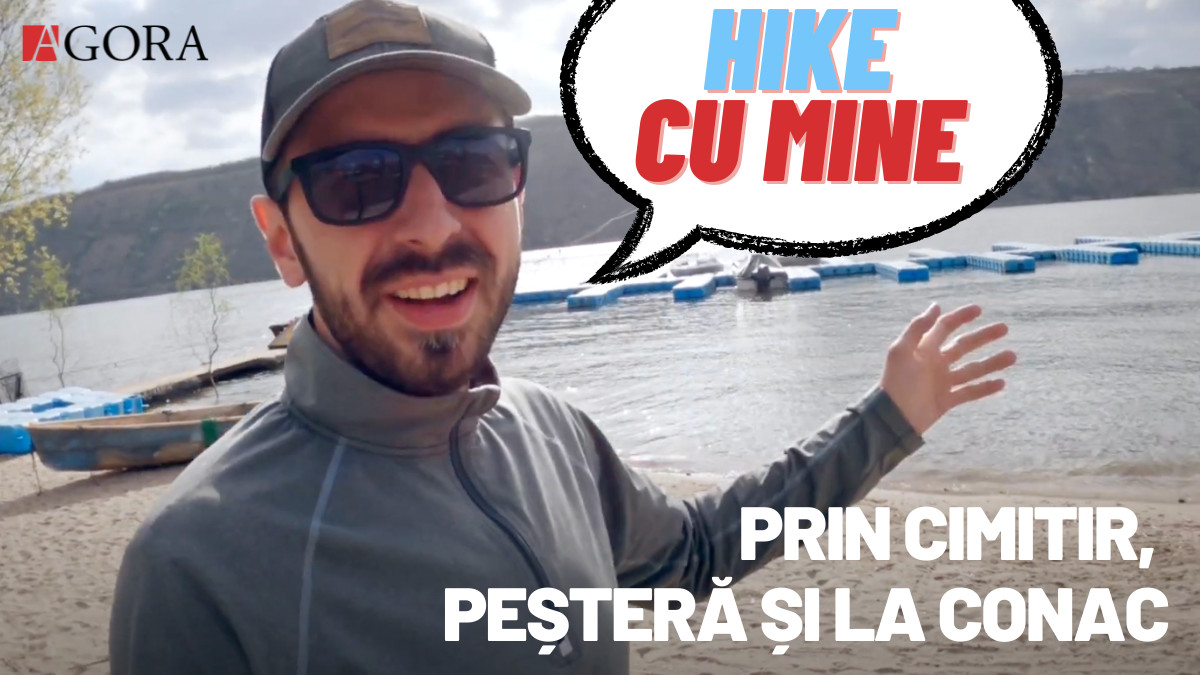 Hike cu Mine: La est de Nistru, prin cimitir, peșteră horror și la conacul abandonat Sinadino (VIDEO)