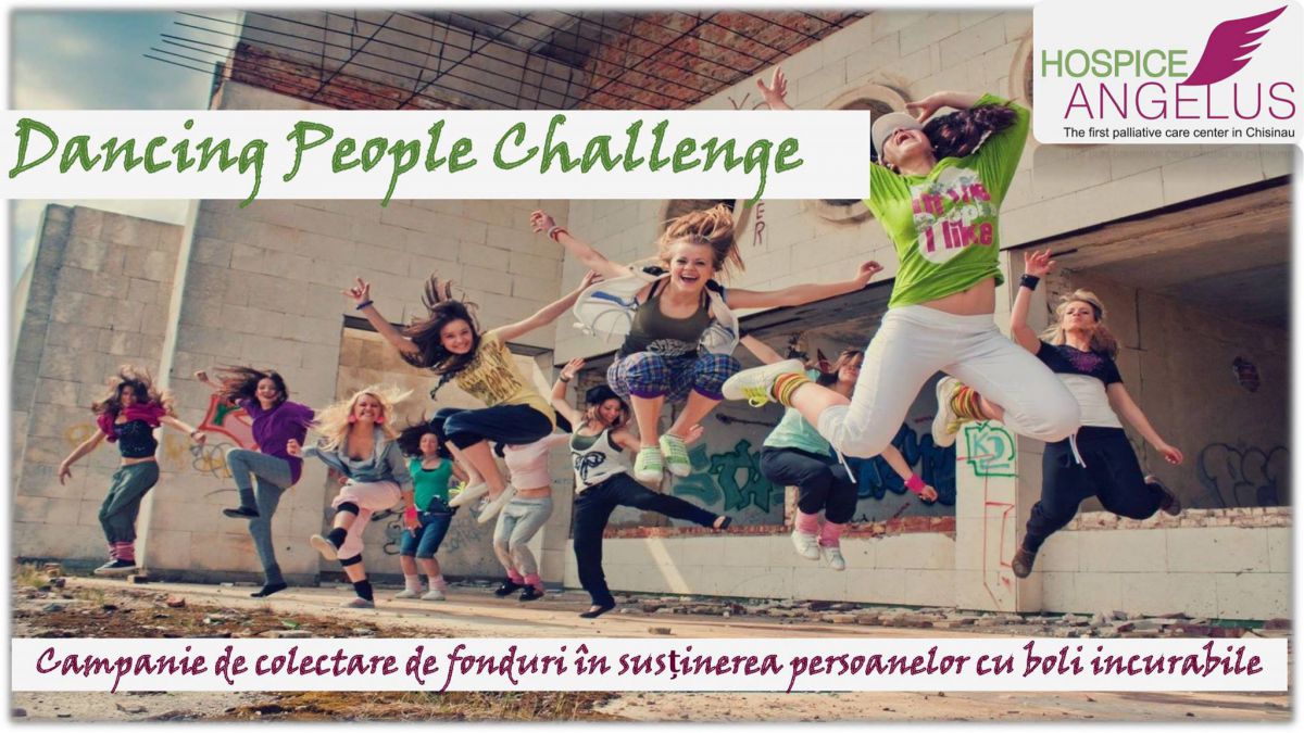 Hospice Angelus Moldova te provoacă să dansezi în scop caritabil