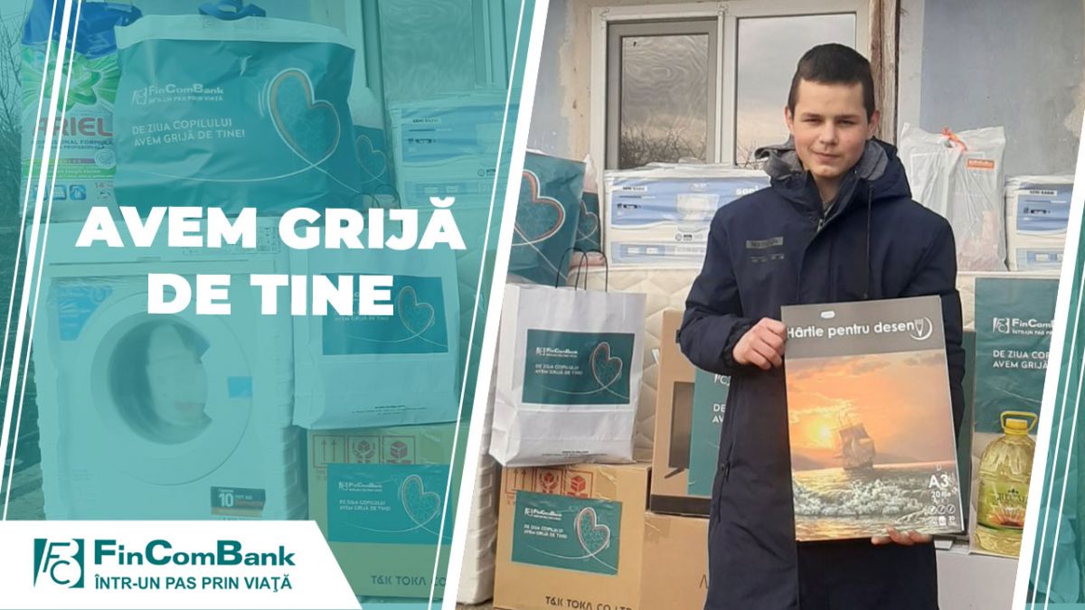 Iarna aceasta, FinComBank continuă campania de caritate și faptele frumoase
