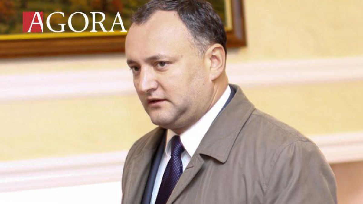 Igor Dodon a anunțat că se va întâlni cu liderul de la Tiraspol