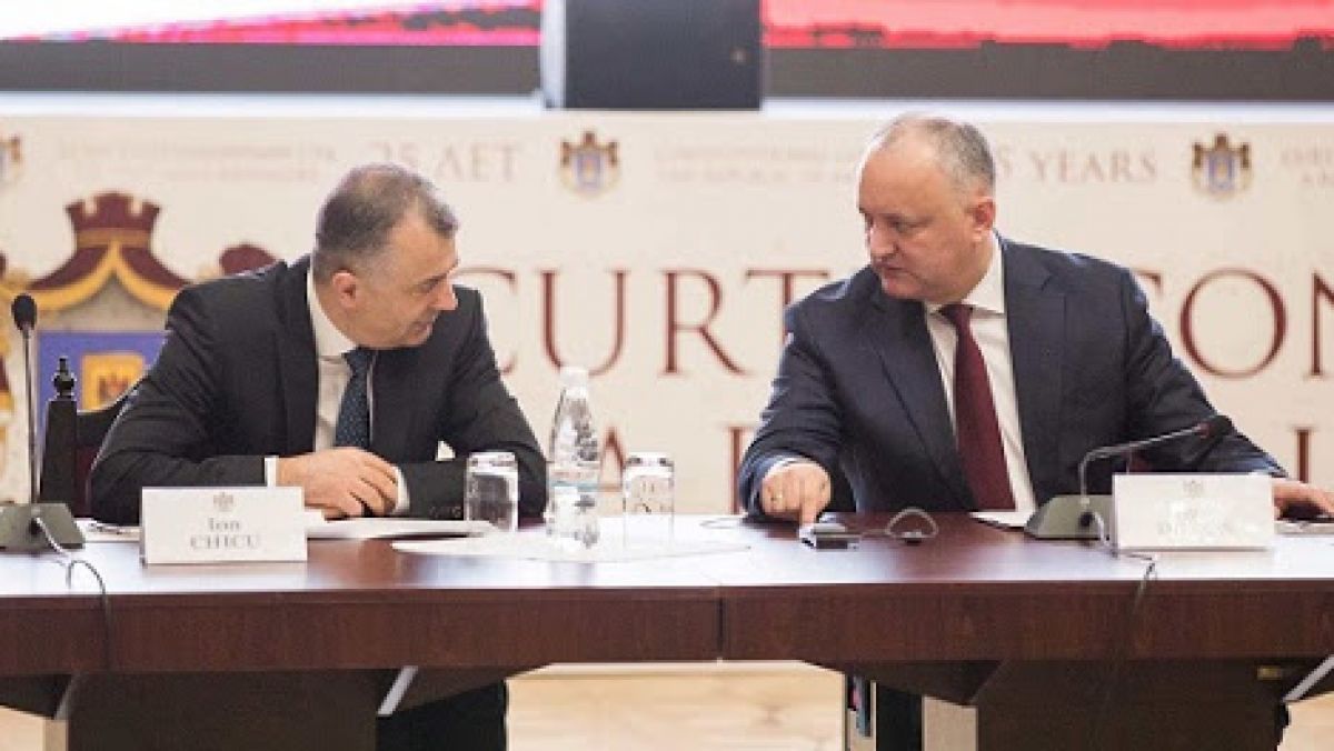 Igor Dodon comentează zvonurile potrivit cărora Ion Chicu ar urma să demisioneze: „Vrabia mălai visează”