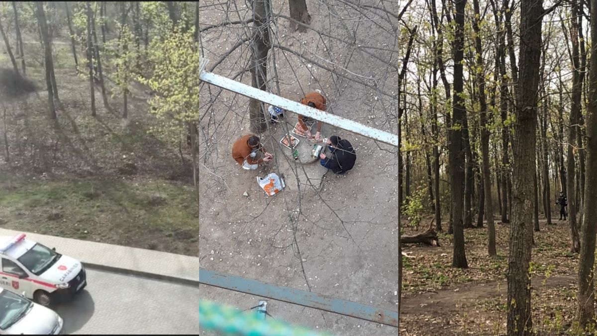 Interdicția de aflare în spațiile publice se lasă cu certuri între vecini, plimbări prin parc și întâlniri la un pahar de vorbă (VIDEO, FOTO)