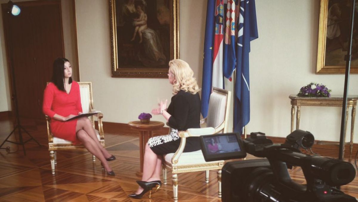 VIDEO. Interviu cu președinta Croației: Tratați integrarea ca pe o motivație pentru a crea condiții de viață mai bune