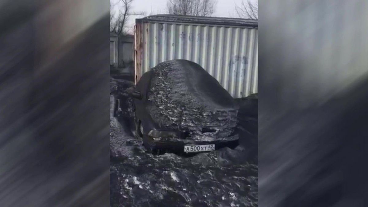 Într-o regiune din Rusia a nins cu zăpadă neagră (VIDEO)