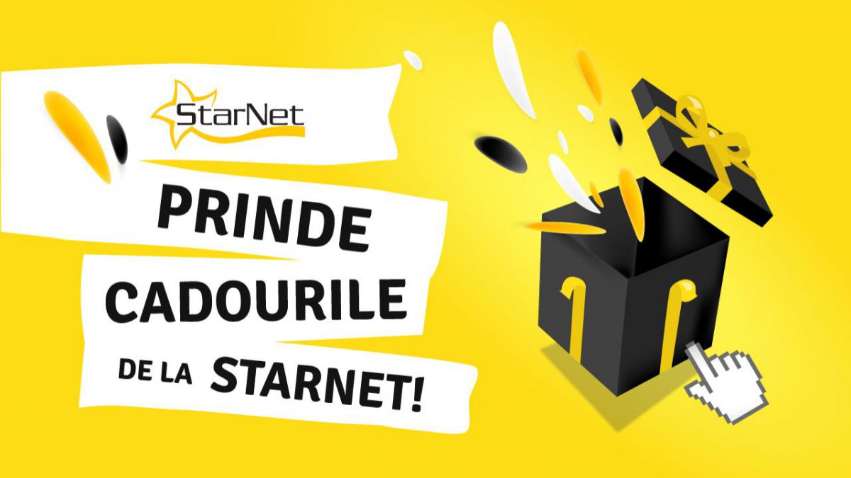 Intră în joc, prinde cadourile de la StarNet!