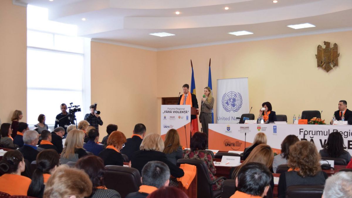 La Cahul s-a desfășurat, în premieră, Forumul regional „Fără violență”