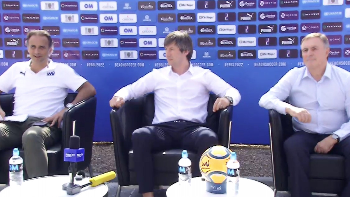 La Chișinău începe Campionatul European de fotbal pe plajă