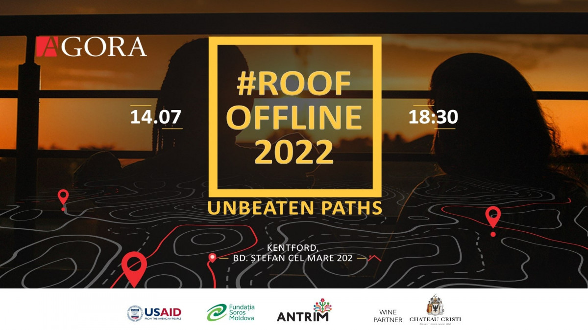 La înălțime cu USAID și ANTRIM, prietenii de drum ai AGORA în aventura #ROOFOFFLINE Unbeaten Paths. Cunoaște partenerii evenimentului