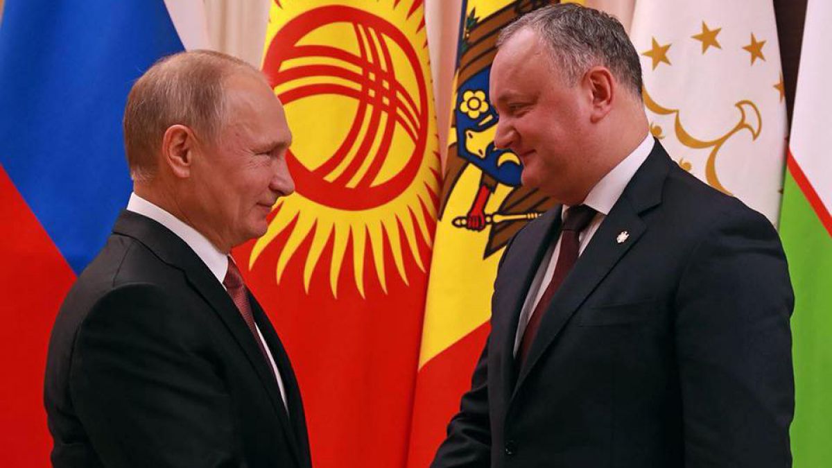 La Moscova, Dodon i-a urat succes lui Putin la prezidențiale: „Un lider remarcabil în istoria Rusiei”