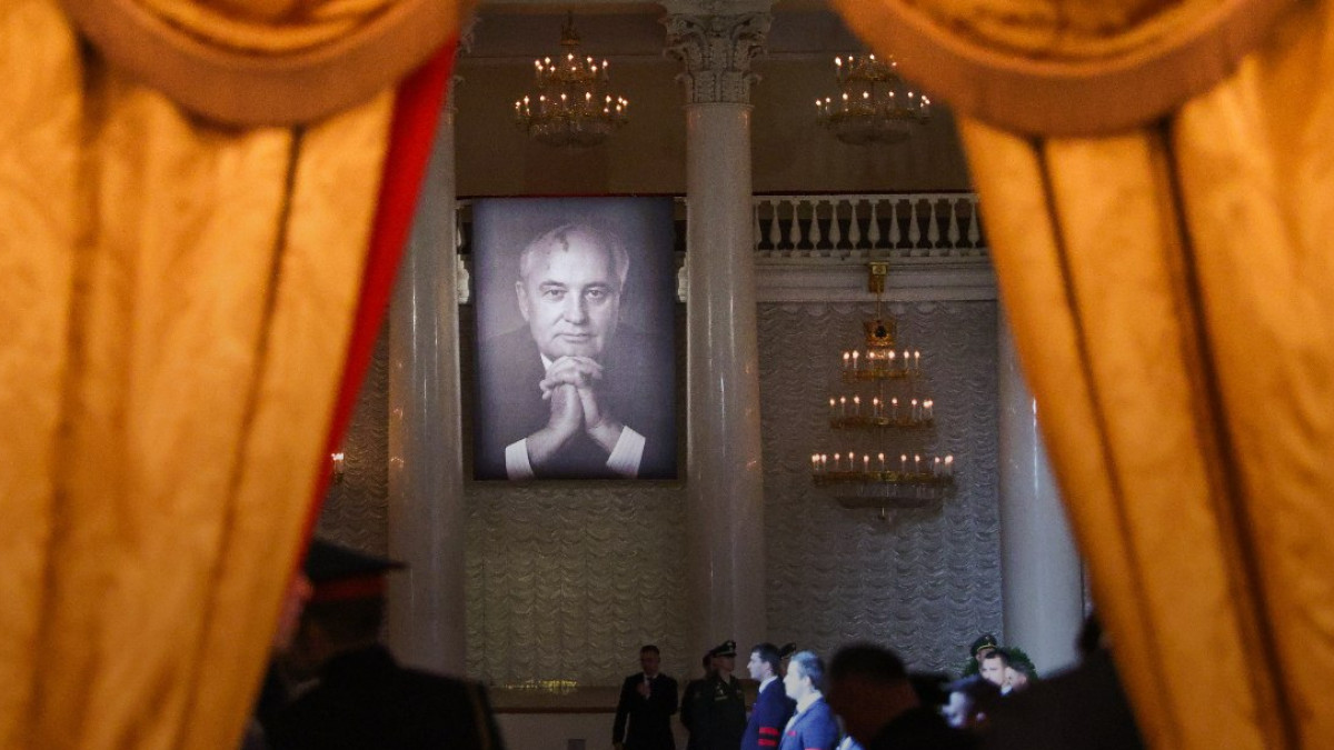 La Moscova, au loc funeraliile ultimului lider sovietic Mihail Gorbaciov (FOTO)
