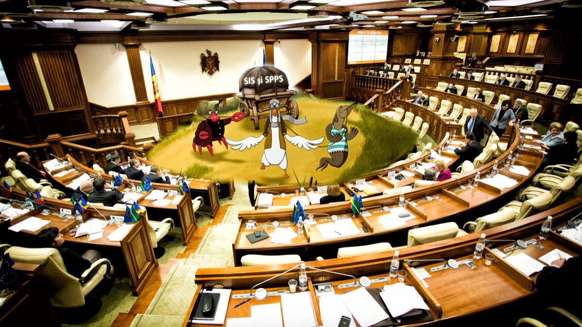Lebăda, racul și știuca din Parlament. Ce părere au deputații despre proiectul cu SPPS și SIS