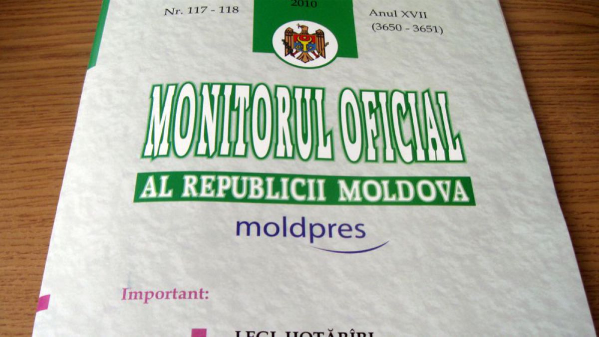 Legea cu privire la sistemul electoral mixt a fost deja publicată în Monitorul Oficial