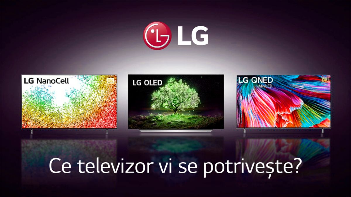 Aveți nevoie de un televizor nou? LG vă propune o gamă variată de televizoare pentru toate gusturile