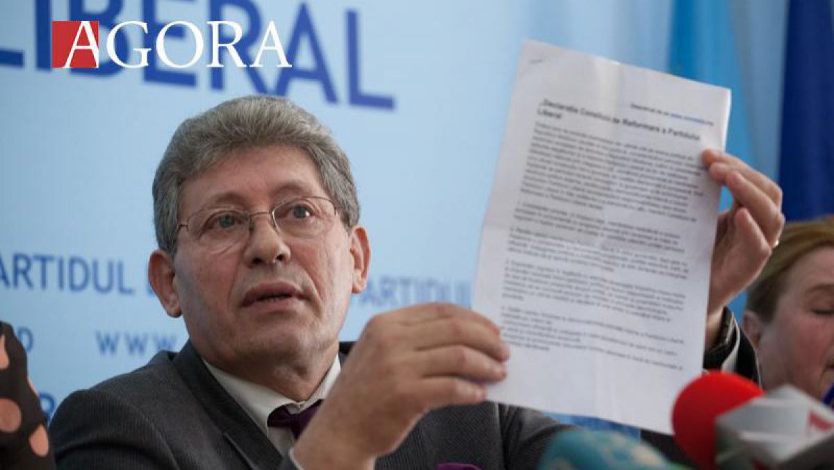 Liberalii îl vor președinte pe Mihai Ghimpu. „Țara are nevoie de un președinte unionist”