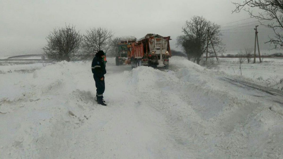 LISTA localităților izolate de zăpadă: Cele mai multe sunt în raioanele Căușeni și Ștefan-Vodă