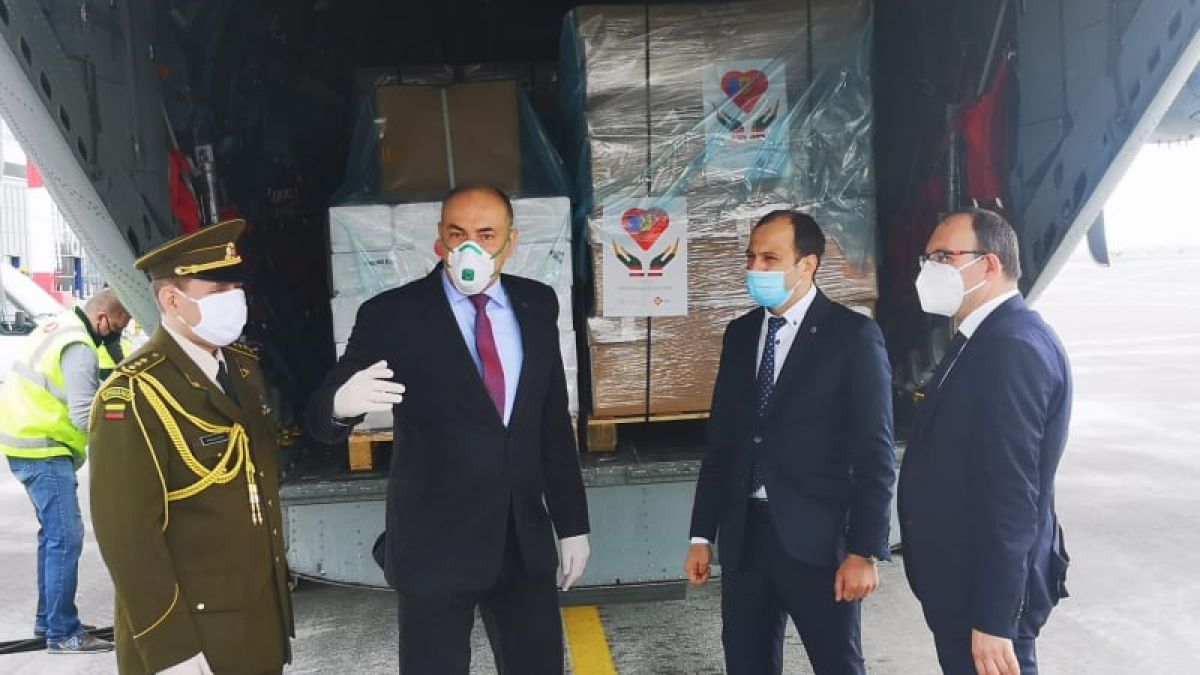 Lituania ne-a oferit un lot de echipamente de protecție în valoare de 20.000 de euro