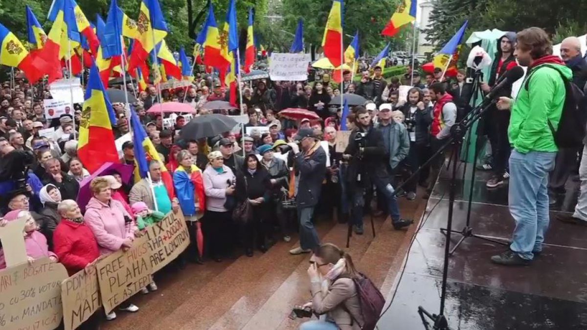 LIVE. Protest contra modificării sistemului electoral