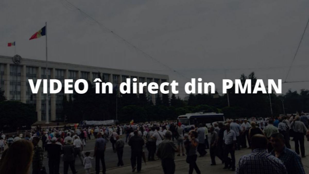 LIVE VIDEO: Protest de amploare în PMAN, 13 septembrie
