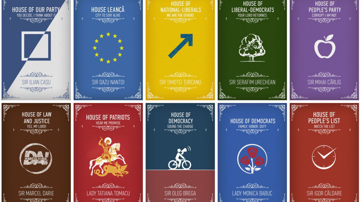 „Lupta” pentru primăria capitalei în stilul Game of Thrones