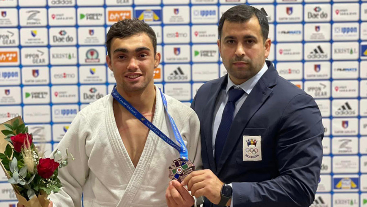 Luptătorii din R. Moldova au cucerit două medalii de bronz la Campionatul European la Judo
