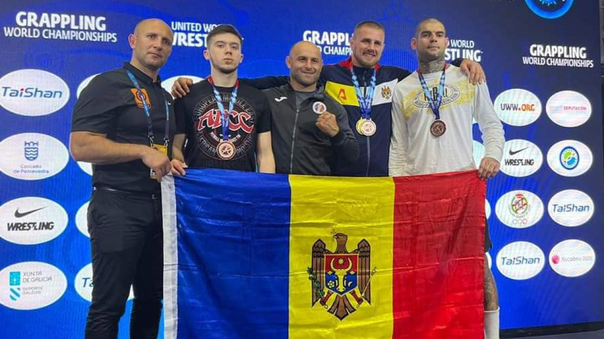 Luptătorii din Republica Moldova au cucerit patru medalii la Mondialele de grappling
