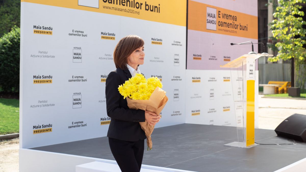 Maia Sandu a învins atât în țară, cât și în diasporă