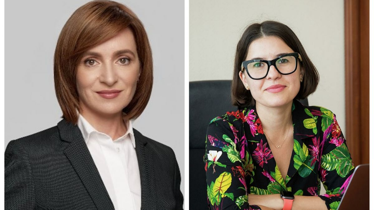 Maia Sandu a recunoscut că purtătoarea de cuvânt a premierului Natalia Gavrilița este „ruda” sa