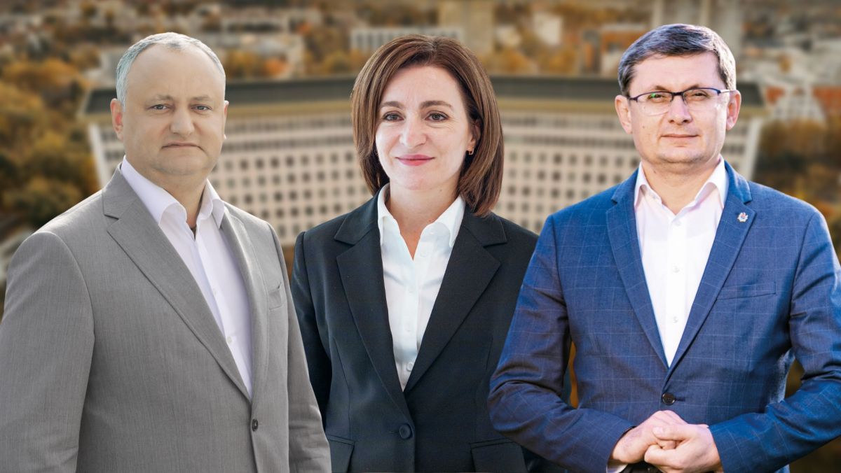Maia Sandu, Igor Dodon și Igor Grosu sunt politicienii care inspiră cea mai mare încredere moldovenilor