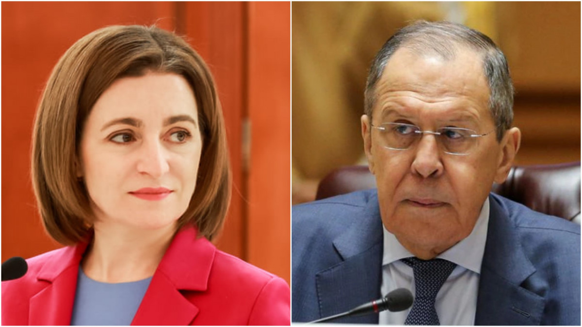 Maia Sandu îi răspunde lui Lavrov: Nu văd nicio legătură între livrările de gaze și statutul de țară candidată UE. Noi achităm consumul