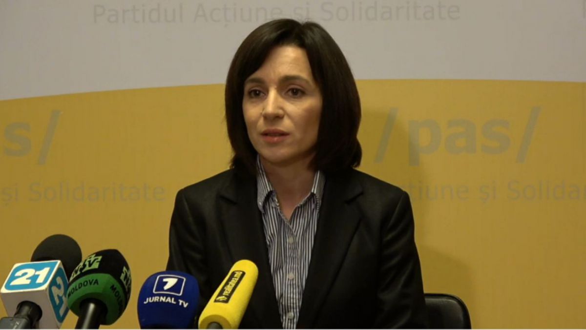 Maia Sandu: Nu am vorbit niciodată cu Plahotniuc, vă declar cu toată responsabilitatea