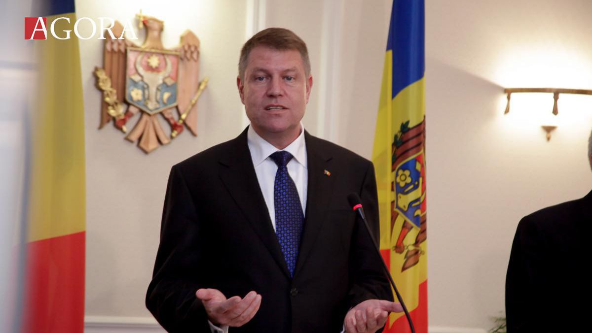 Mesaj de la Cotroceni. Iohannis reafirmă sprijinul României în drumul R. Moldova spre UE