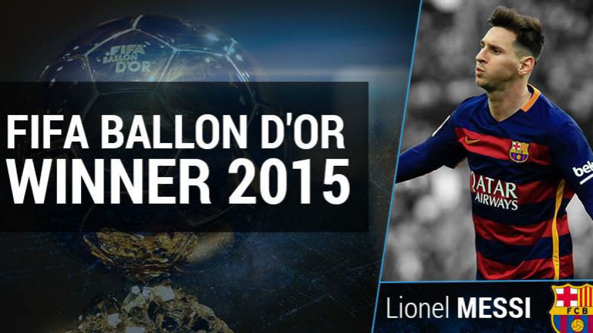 Messi a cucerit al cincilea „Balon de Aur”
