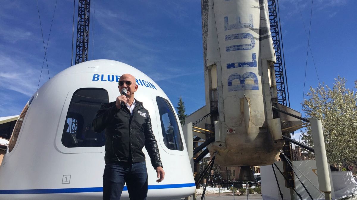 Miliardarul Jeff Bezos, fondatorul Amazon, va zbura în spațiu în luna iulie
