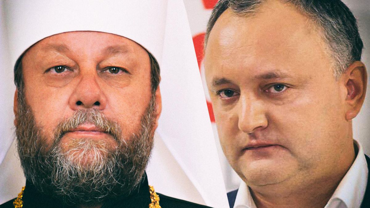 Mitropolitul Vladimir l-a felicitat pe Dodon: Mă rog cu fervoare în speranța că poporul ortodox al Moldovei nu va fi dezamăgit