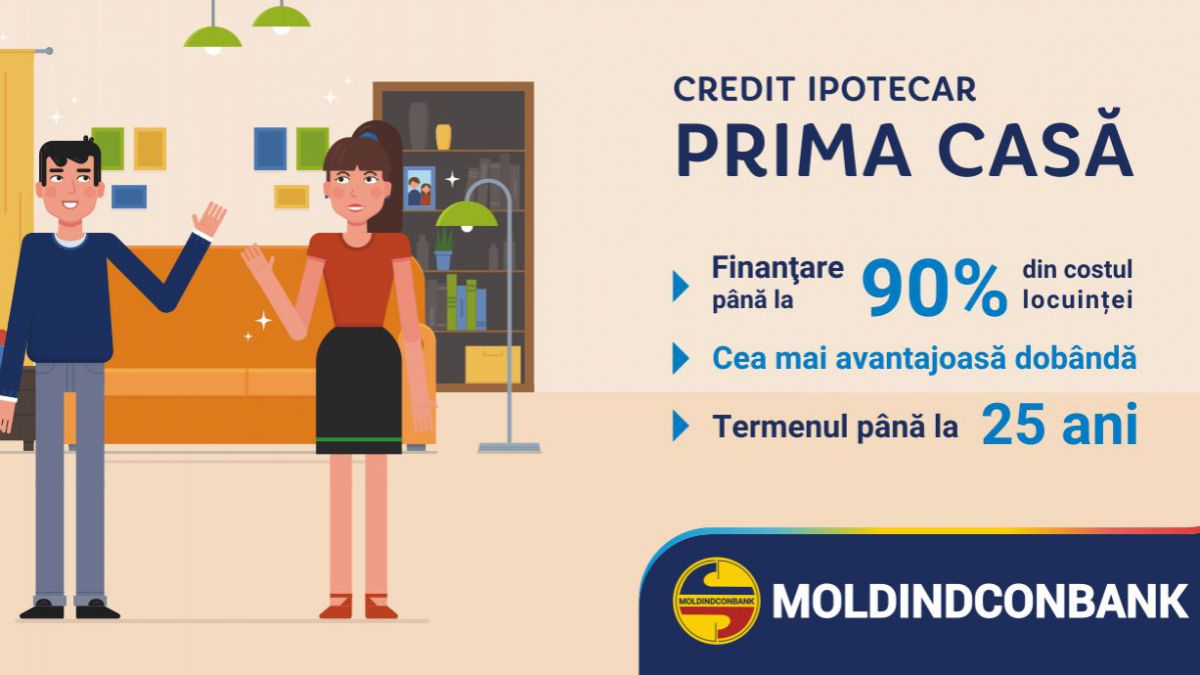 Agora Moldindconbank MicÈ™oreazÄƒ Dobanda La Creditul Prima CasÄƒ Acum EÈ™ti Mai Aproape De Visul TÄƒu