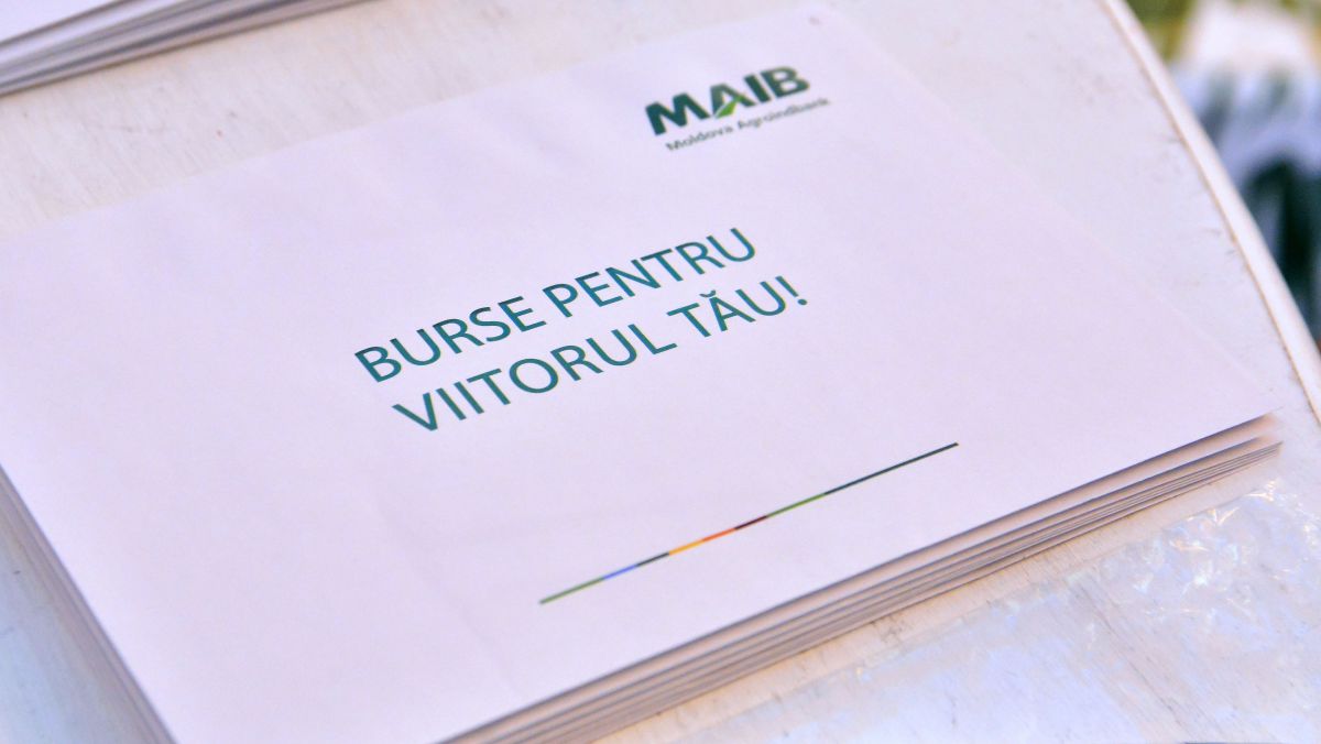 Moldova Agroindbank în parteneriat cu Centrul de Informaţii Universitare anunţă despre lansarea programului „Burse pentru Viitorul Tău!”, ediţia 2016