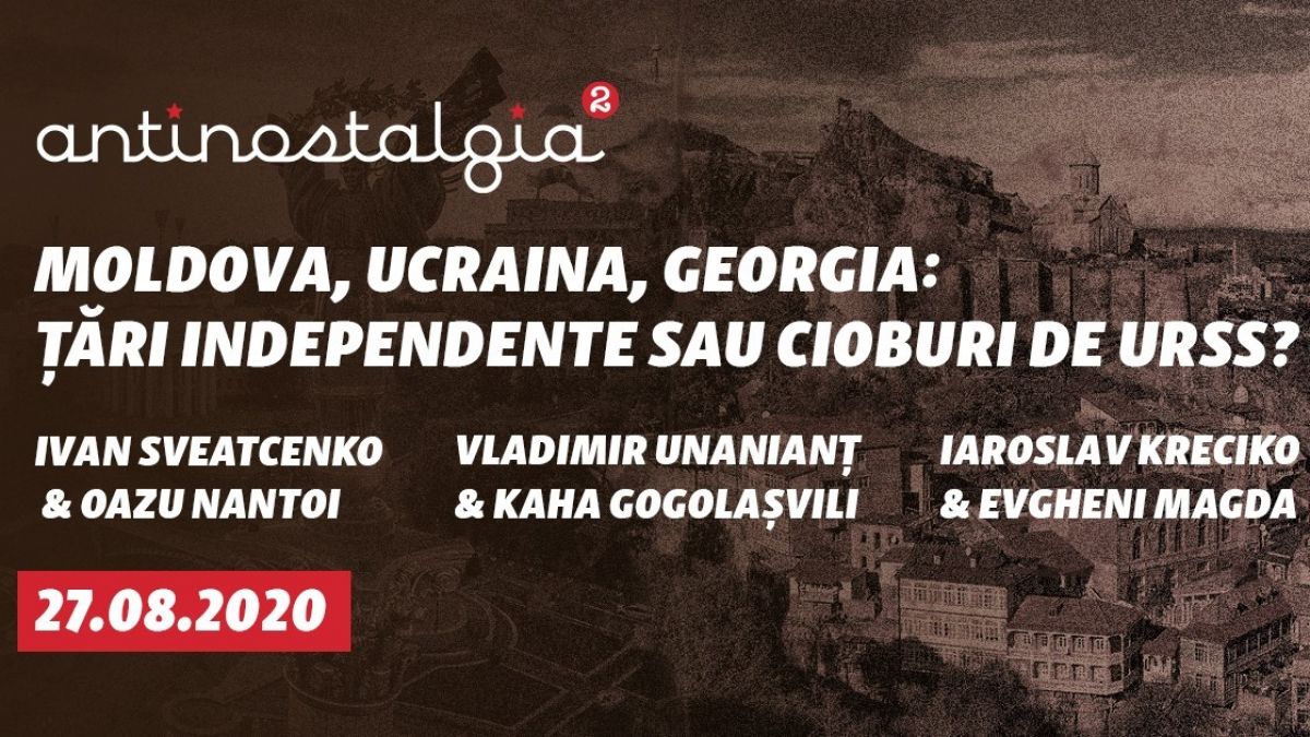 Moldova, Ucraina, Georgia: Țări independente sau cioburi de URSS? Urmăriți o dezbatere-trialog la Radio Europa Liberă
