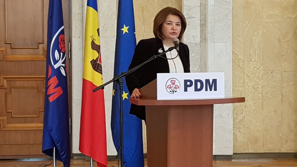 Monica Babuc, aleasă președinte interimar al PDM