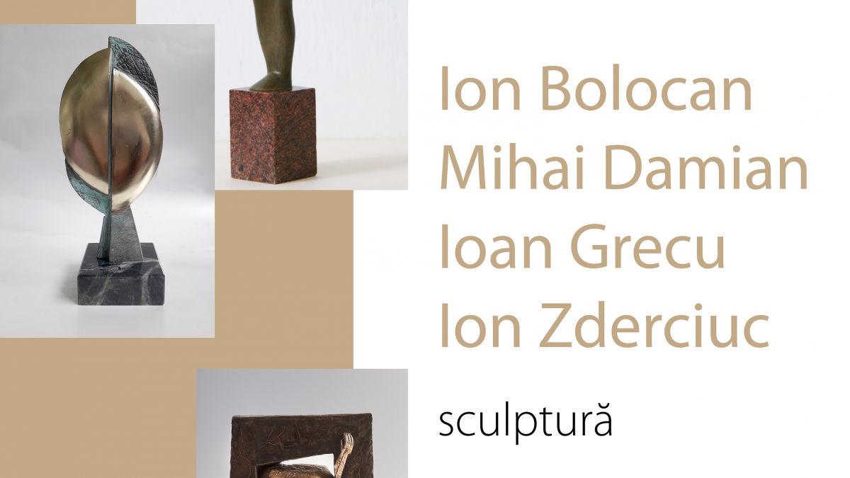 Patru sculptori de marcă de la noi vernisează la Muzeul Național de Artă al Moldovei. Iată genericul expoziției