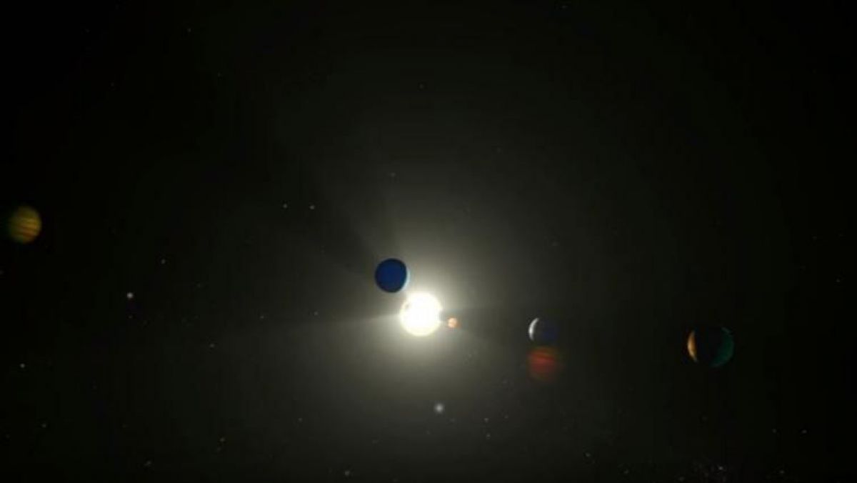NASA a descoperit un întreg sistem solar