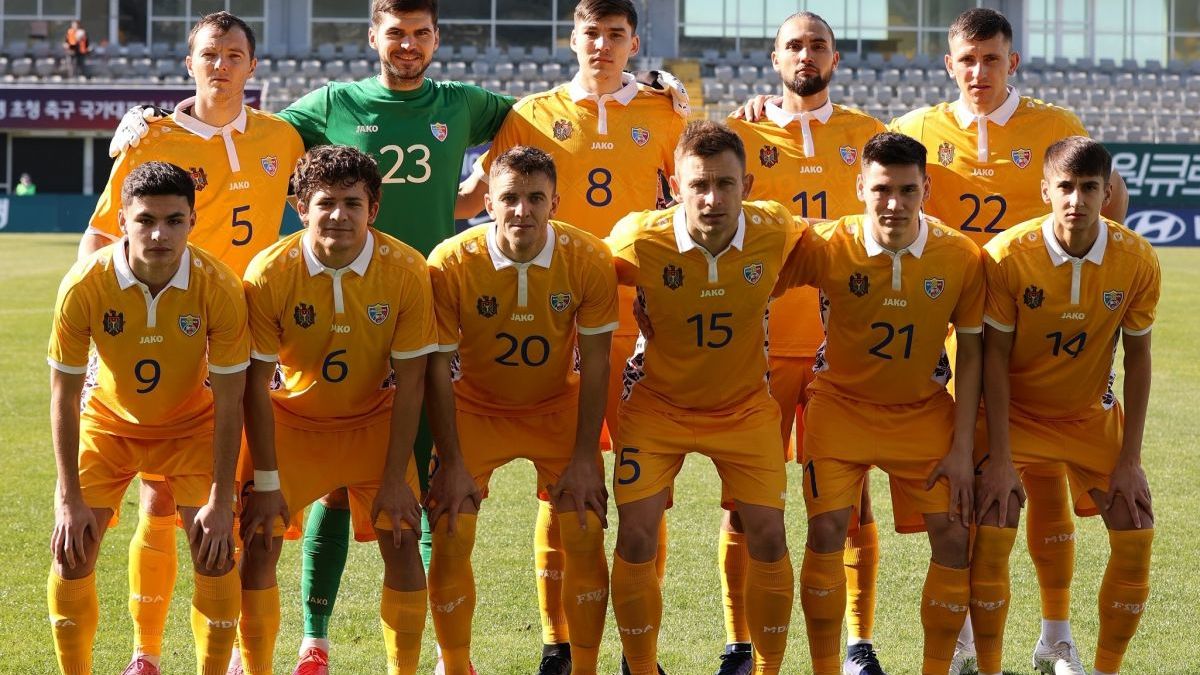 Naționala Moldovei, învinsă în meciul cu Coreea de Sud cu scorul 4:0