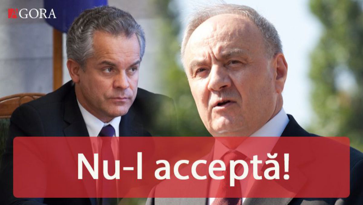 Nicolae Timofti respinge candidatura lui Vlad Plahotniuc
