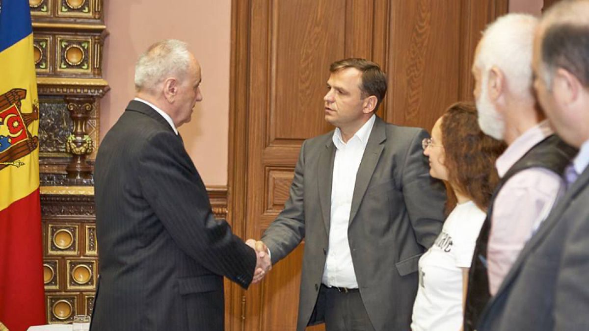 Nicolae Timofti s-a întâlnit cu reprezentanții platformei DA
