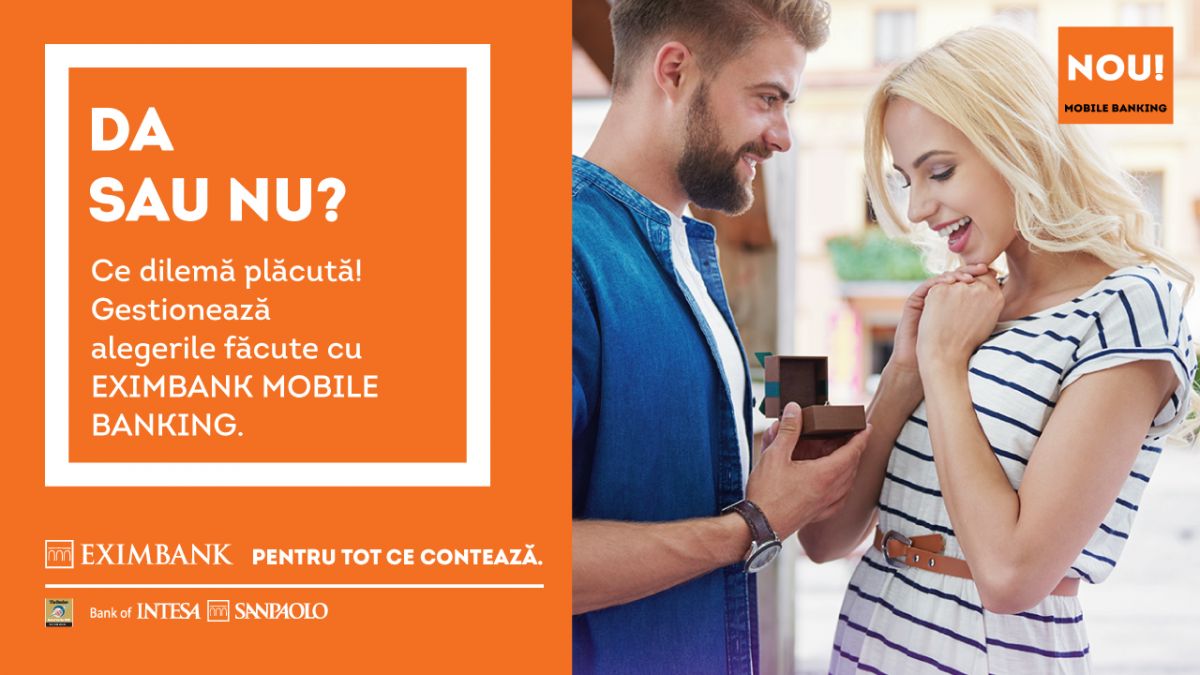 Noutate de la Eximbank: instituția lansează aplicația Mobile Banking